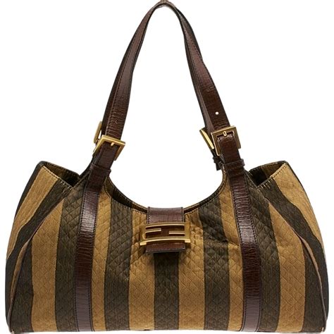 fendi vintage pequin bag|real Fendi baguette.